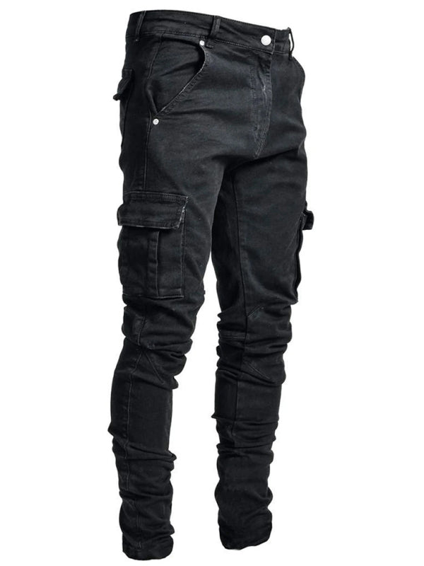 Men's Side Pocket Skinny Jeans - Gunna Gear